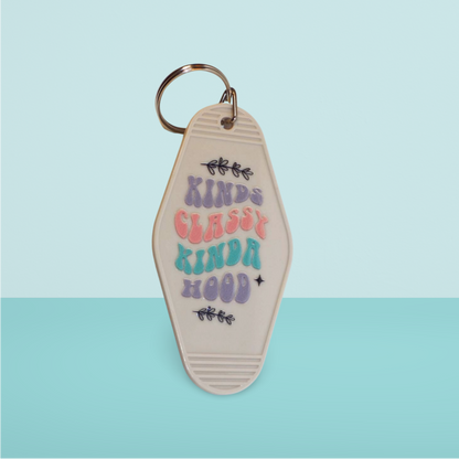 Motel Keychains